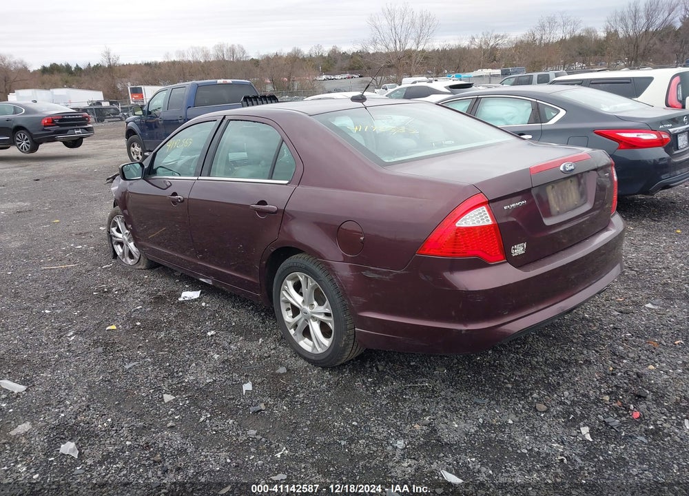 2012 FORD FUSION VIN: 3FAHP0HA2CR388628