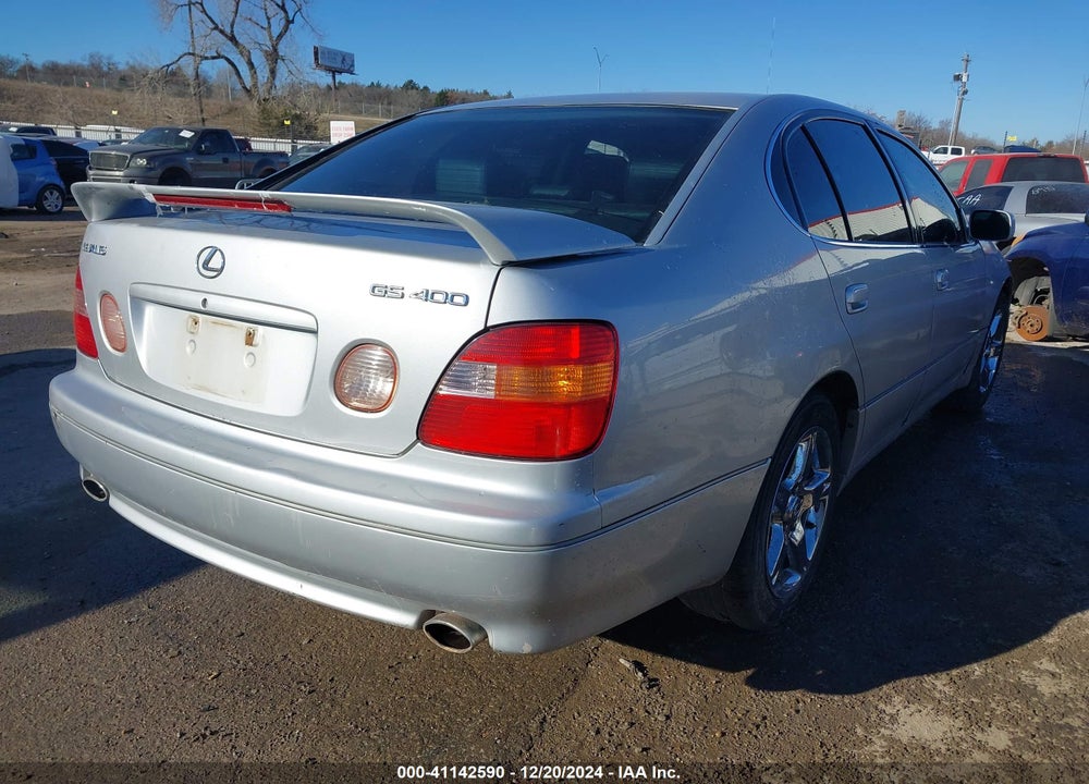 1999 LEXUS GS 400 VIN: JT8BH68X4X0020055