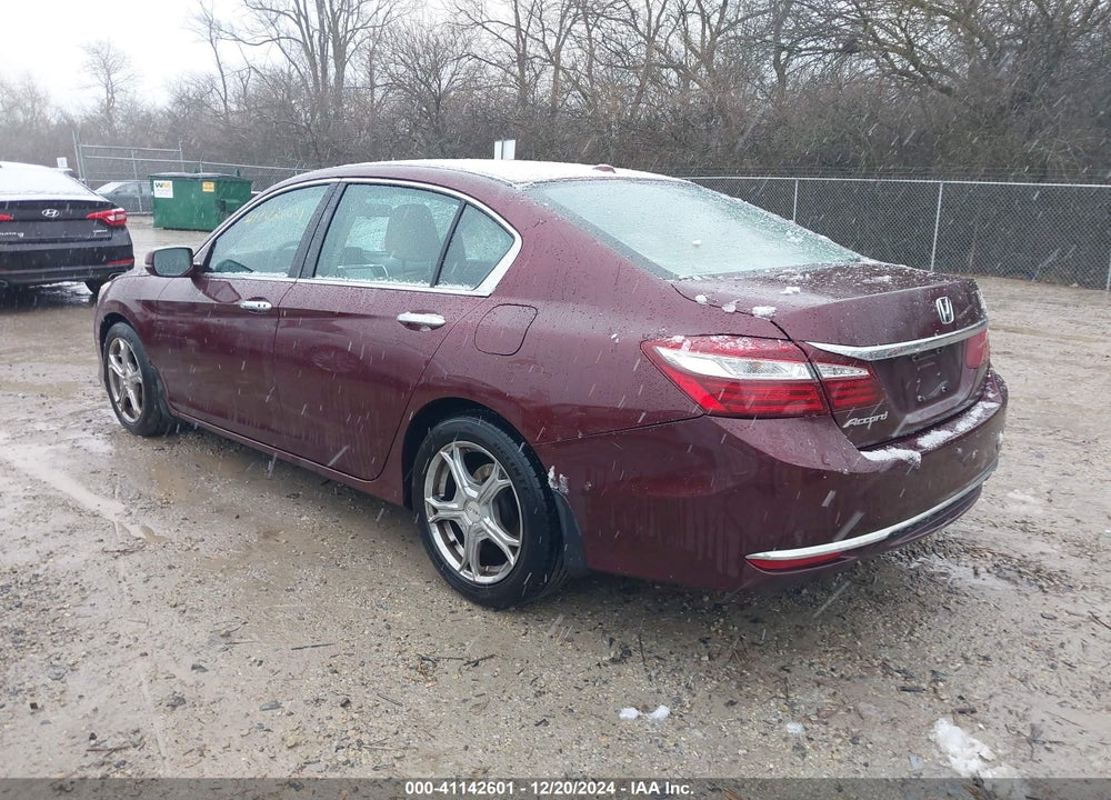 2016 HONDA ACCORD EX VIN: 1HGCR2F70GA062331