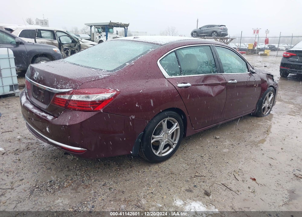 2016 HONDA ACCORD EX VIN: 1HGCR2F70GA062331