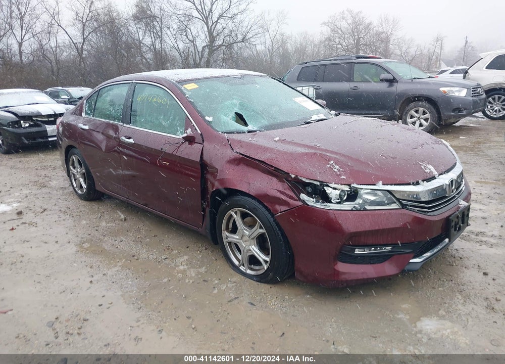 2016 HONDA ACCORD EX VIN: 1HGCR2F70GA062331
