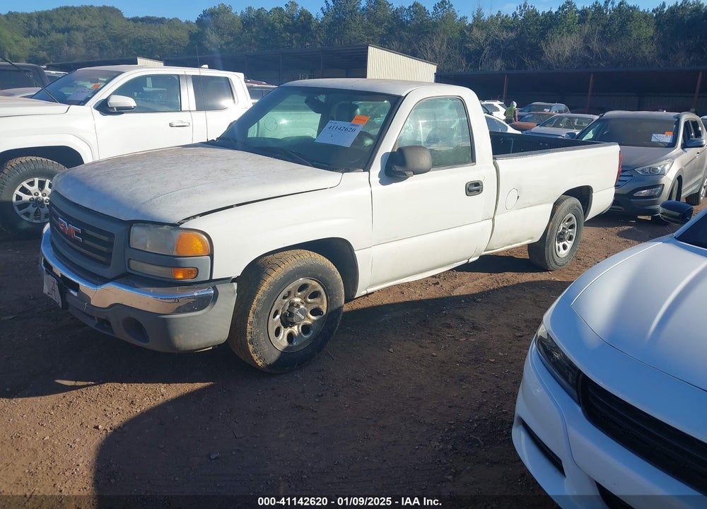 2006 GMC SIERRA 1500 WORK TRUCK VIN: 3GTEC14V96G139590