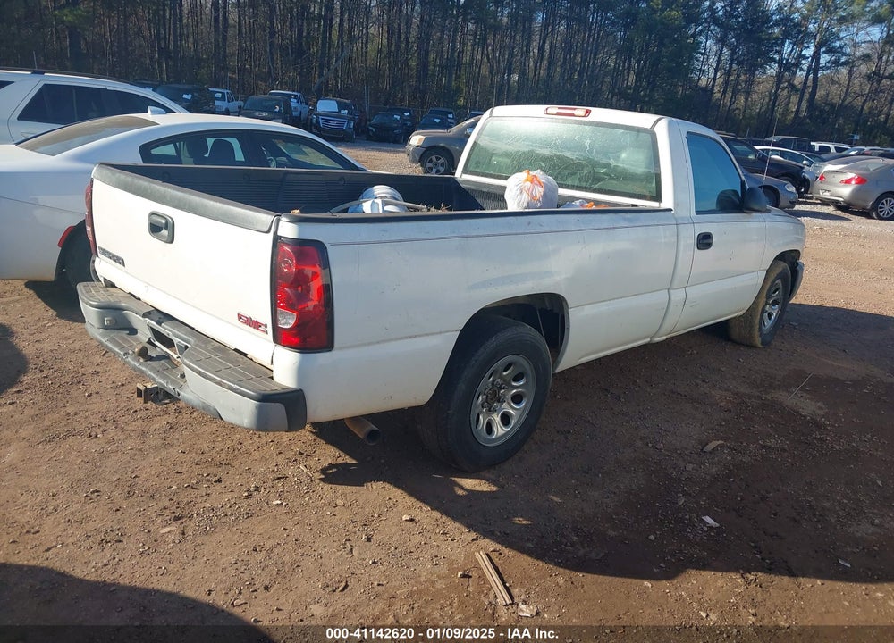 2006 GMC SIERRA 1500 WORK TRUCK VIN: 3GTEC14V96G139590