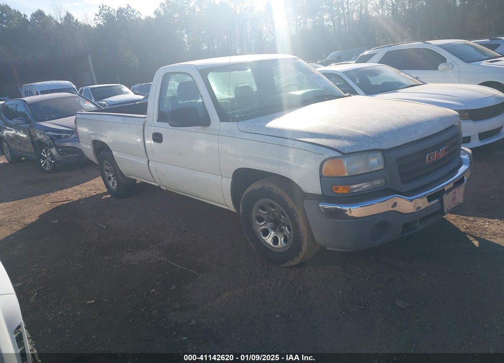 2006 GMC SIERRA 1500 WORK TRUCK VIN: 3GTEC14V96G139590