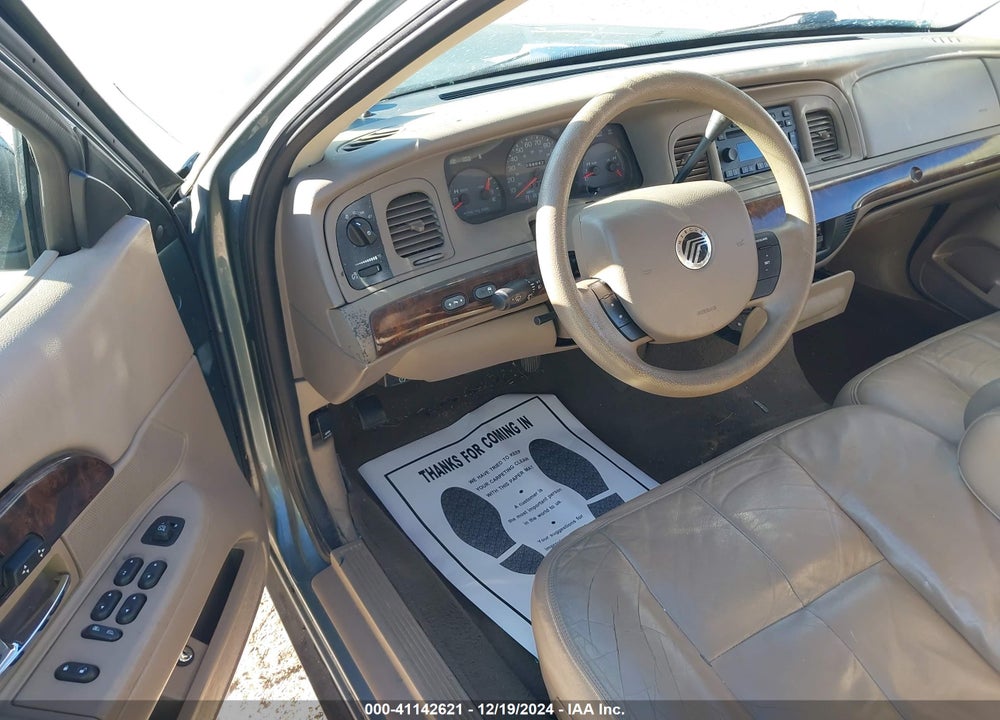 2005 MERCURY GRAND MARQUIS GS VIN: 2MEFM74W95X656212