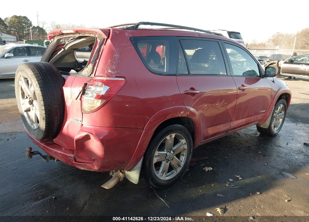 2008 TOYOTA RAV4 SPORT V6 VIN: JTMBK32VX86035523