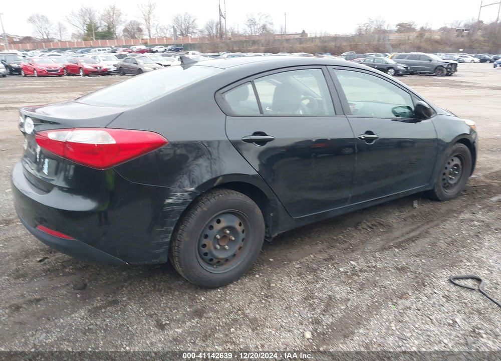 2014 KIA FORTE LX VIN: KNAFK4A64E5197258