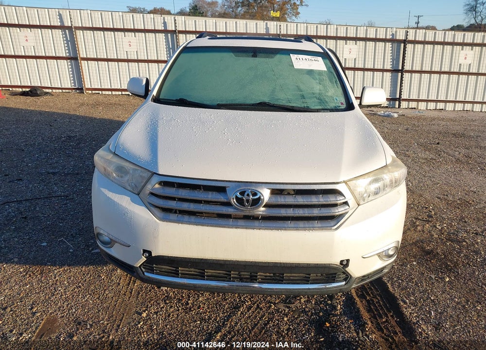 2011 TOYOTA HIGHLANDER SE V6 VIN: 5TDZK3EH0BS033260
