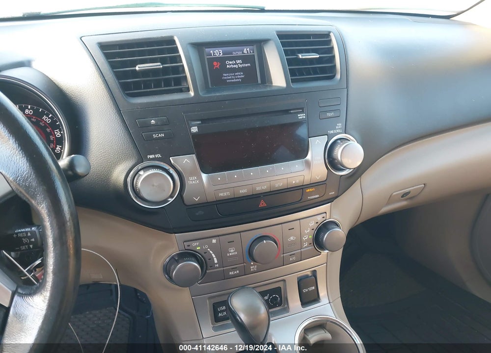 2011 TOYOTA HIGHLANDER SE V6 VIN: 5TDZK3EH0BS033260