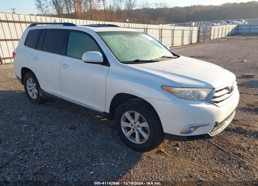 2011 TOYOTA HIGHLANDER SE V6 VIN: 5TDZK3EH0BS033260