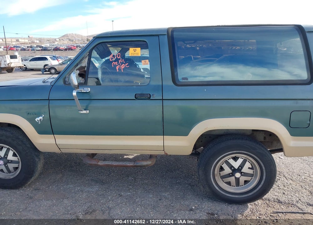 1986 FORD BRONCO II VIN: 1FMCU14T8GUC85086