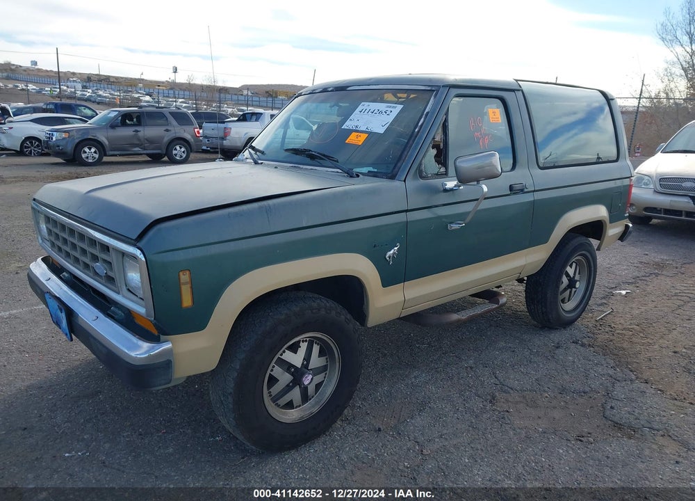 1986 FORD BRONCO II VIN: 1FMCU14T8GUC85086