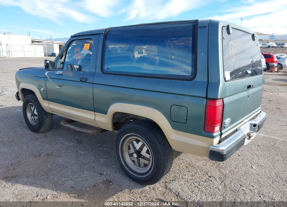 1986 FORD BRONCO II VIN: 1FMCU14T8GUC85086