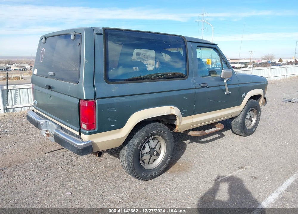 1986 FORD BRONCO II VIN: 1FMCU14T8GUC85086