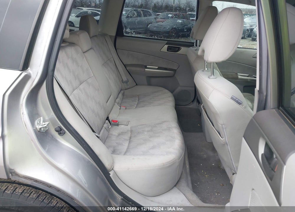 2009 SUBARU FORESTER 2.5X VIN: JF2SH616X9H709008