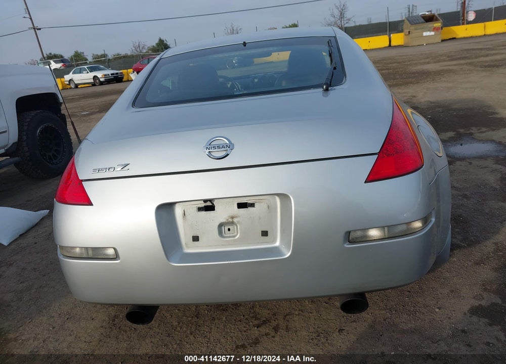 2006 NISSAN 350Z ENTHUSIAST VIN: JN1AZ34D66M304432