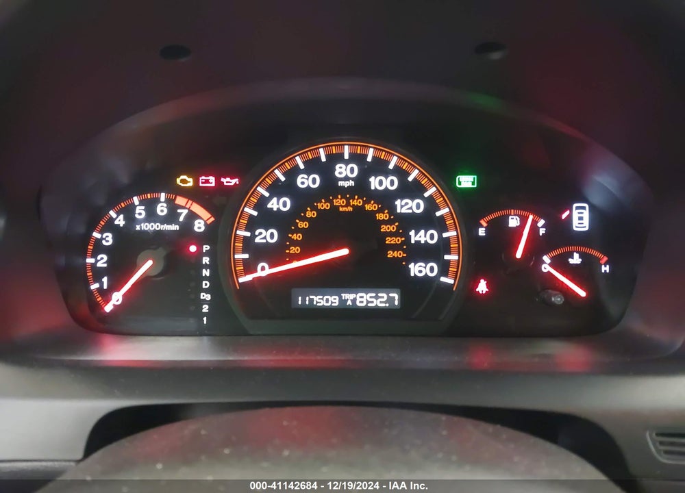 2005 HONDA ACCORD 2.4 EX VIN: 1HGCM726X5A014406