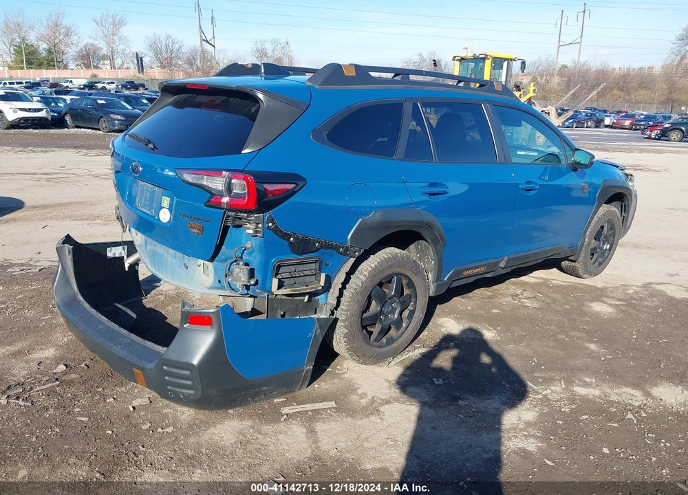 2022 SUBARU OUTBACK WILDERNESS VIN: 4S4BTGUD2N3206038