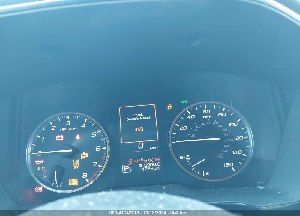 2022 SUBARU OUTBACK WILDERNESS VIN: 4S4BTGUD2N3206038