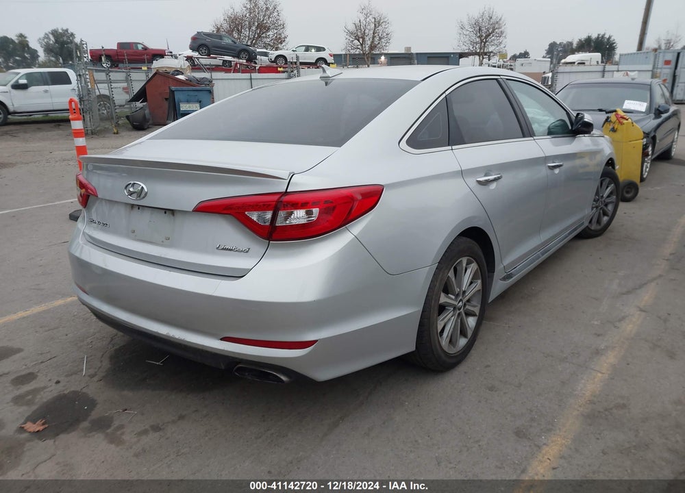 2016 HYUNDAI SONATA VIN: 5NPE34AF8GH428709