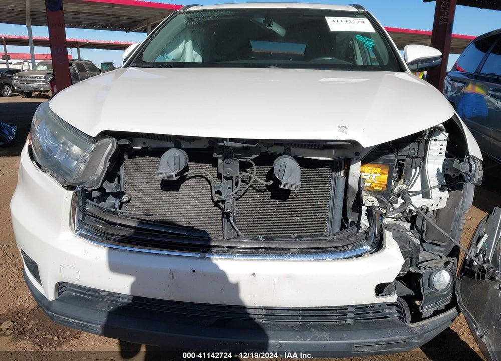 2015 TOYOTA HIGHLANDER VIN: 5TDJKRFH6FS076943