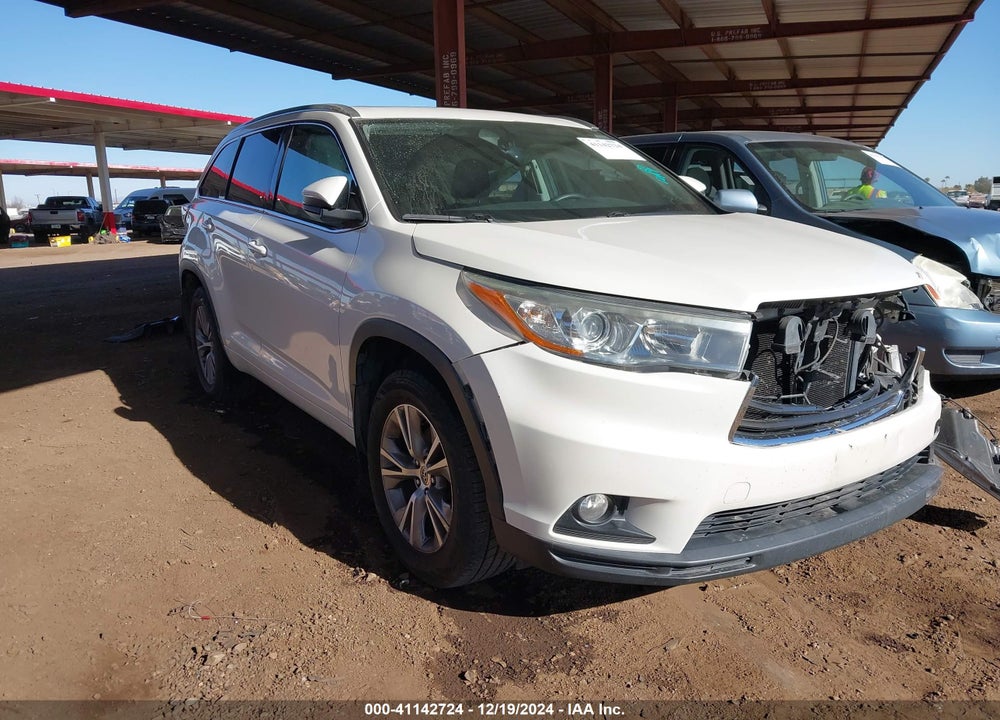 2015 TOYOTA HIGHLANDER VIN: 5TDJKRFH6FS076943