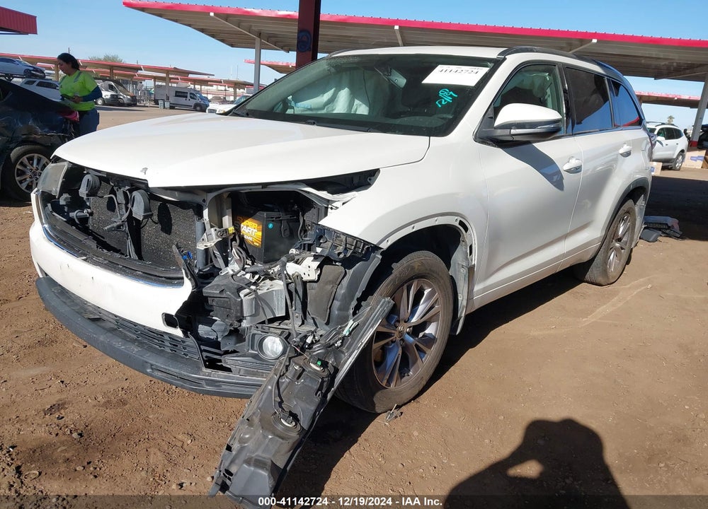 2015 TOYOTA HIGHLANDER VIN: 5TDJKRFH6FS076943