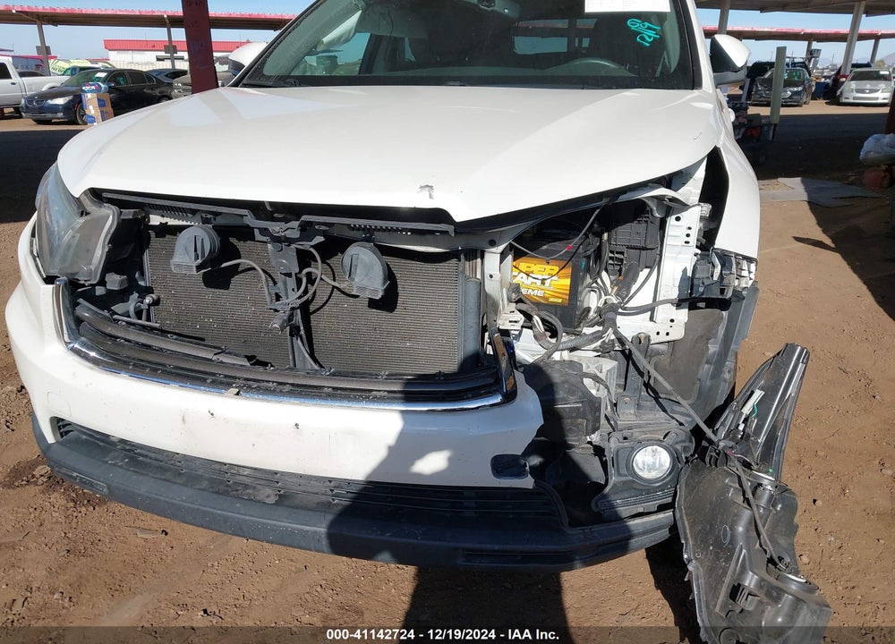 2015 TOYOTA HIGHLANDER VIN: 5TDJKRFH6FS076943