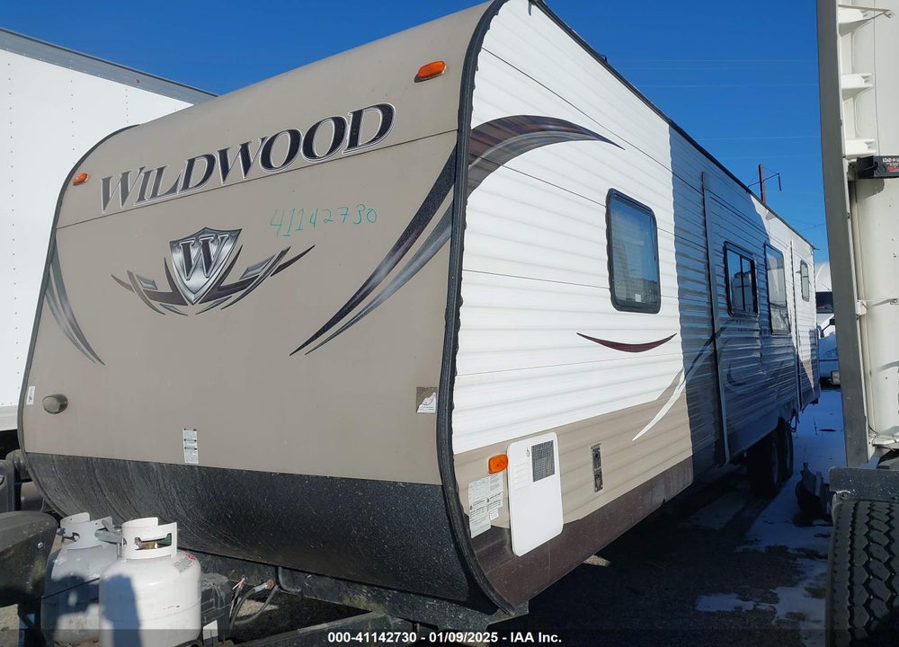 2014 FOREST RIVER WILDWOOD VIN: 4X4TWDF22EA253120