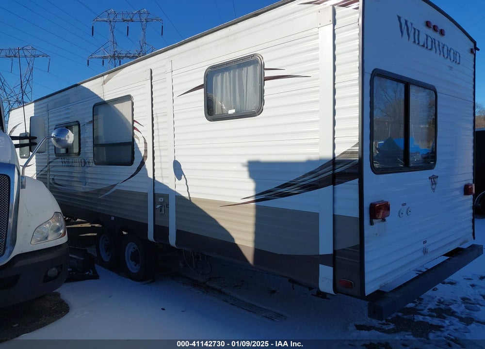2014 FOREST RIVER WILDWOOD VIN: 4X4TWDF22EA253120