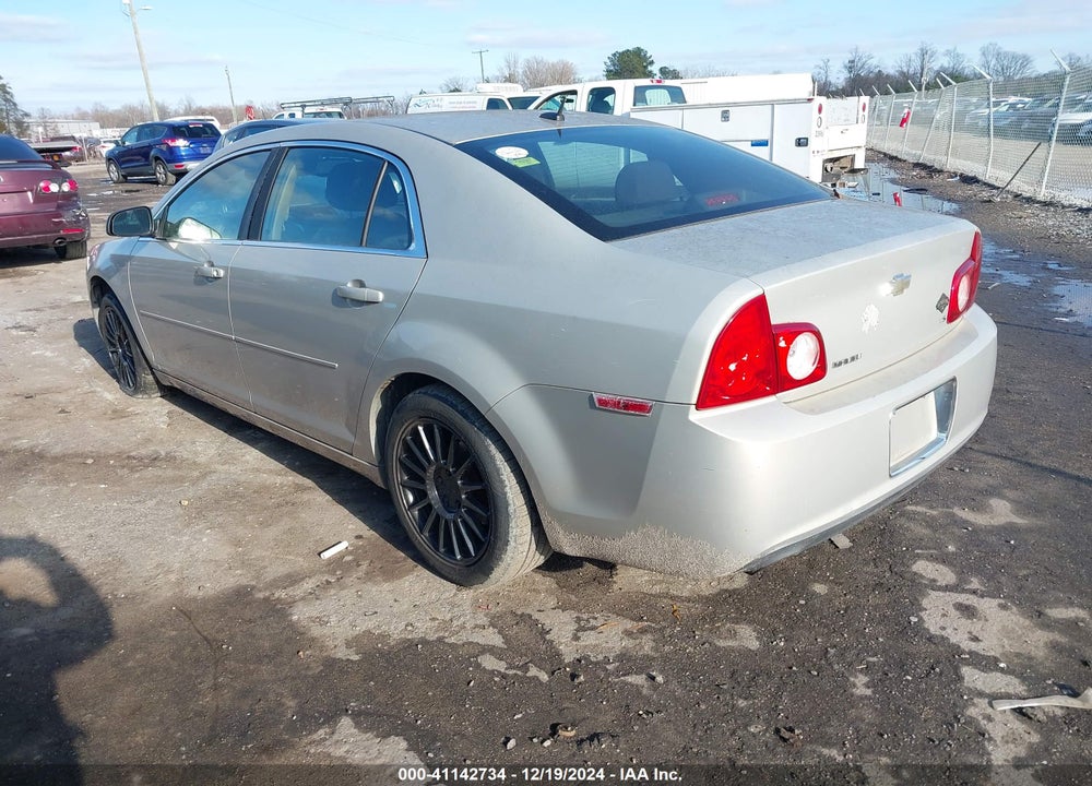 2009 CHEVROLET MALIBU LS VIN: 1G1ZG57B49F237259