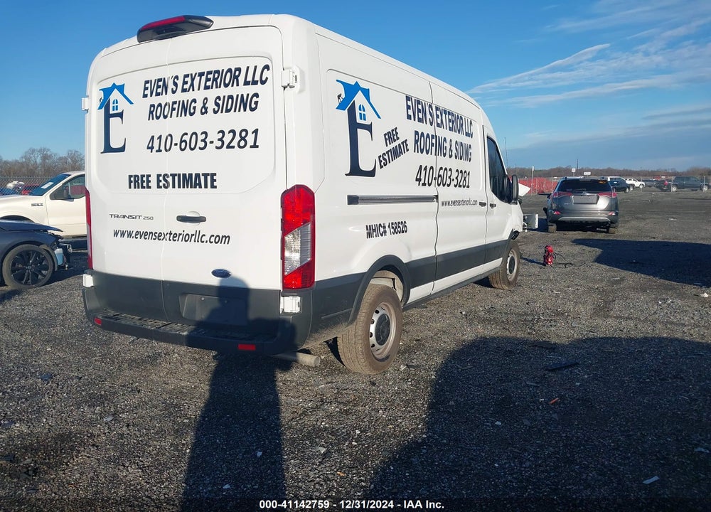 2023 FORD TRANSIT-250 VIN: 1FTBR1C84PKB96285