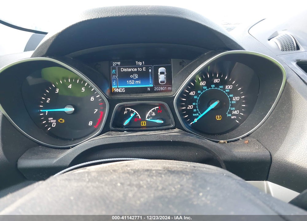 2013 FORD ESCAPE SEL VIN: 1FMCU0HX7DUD24527