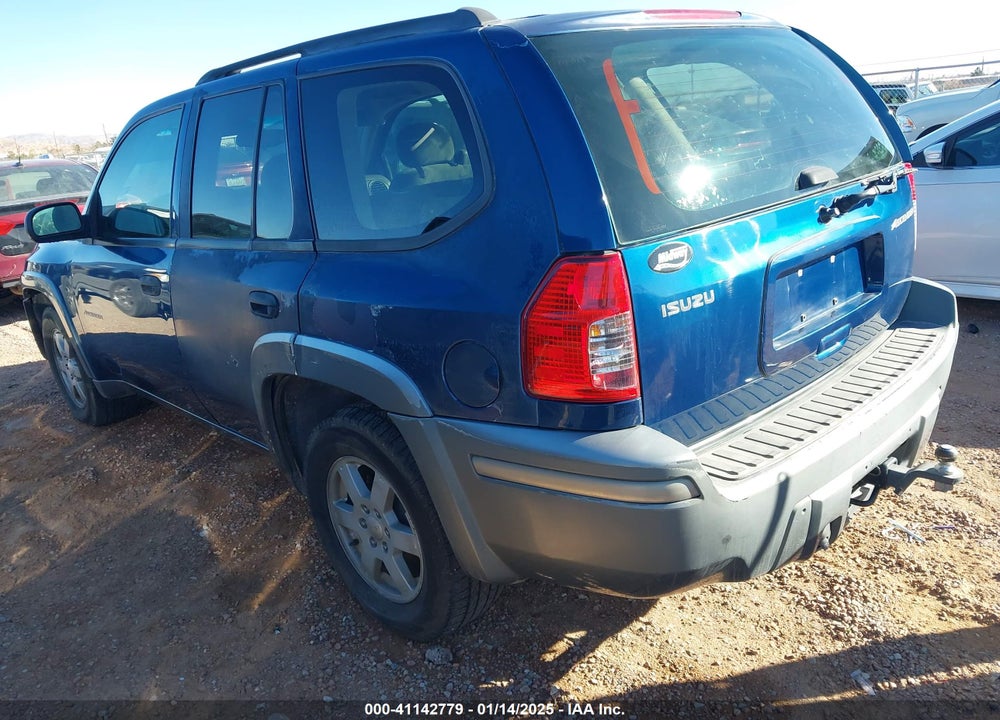 2006 ISUZU ASCENDER S VIN: 4NUDS13S962700678