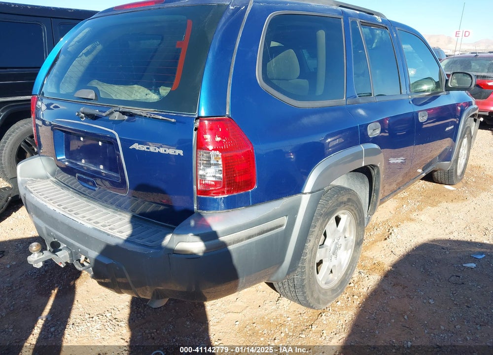 2006 ISUZU ASCENDER S VIN: 4NUDS13S962700678