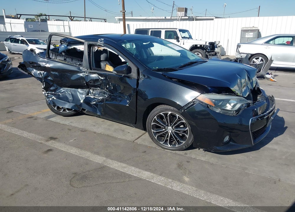 2014 TOYOTA COROLLA L/LE/LE PLS/PRM/S/S PLS VIN: 5YFBURHE6EP021871