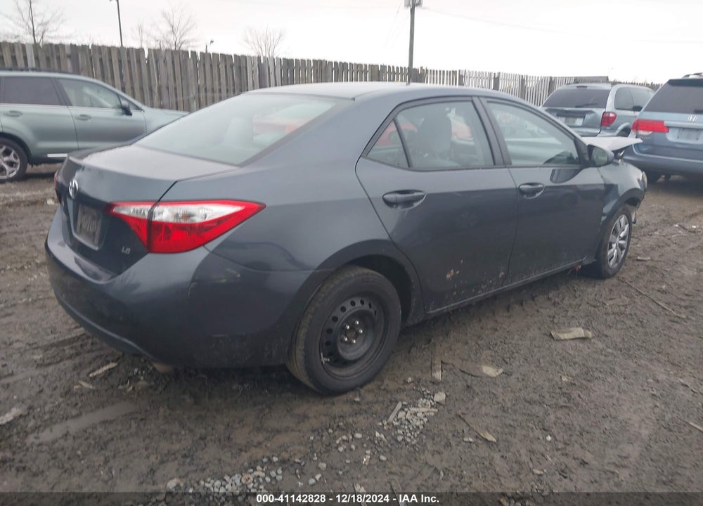2015 TOYOTA COROLLA VIN: 2T1BURHEXFC407291