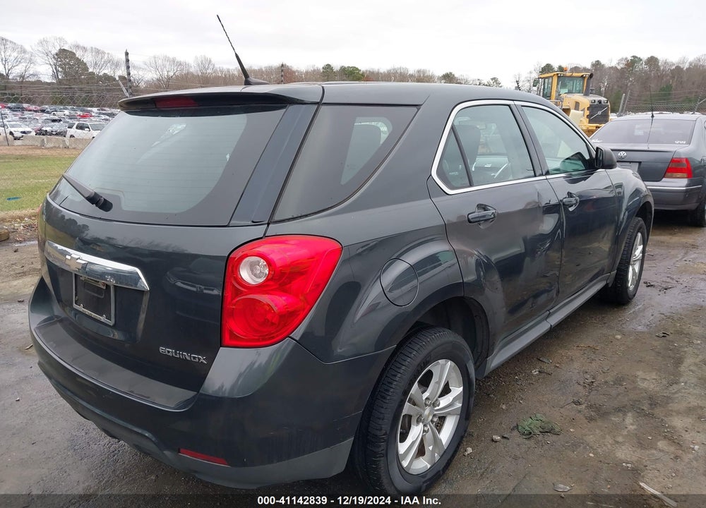 2012 CHEVROLET EQUINOX LS VIN: 2GNALBEK5C1317774