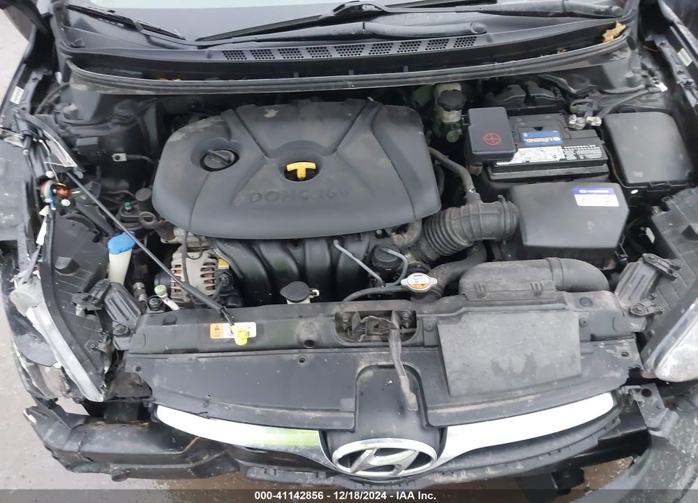 2013 HYUNDAI ELANTRA VIN: KMHDH4AE1DU534968