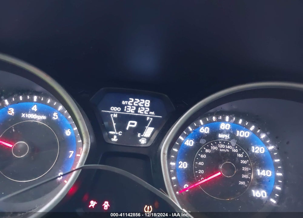 2013 HYUNDAI ELANTRA VIN: KMHDH4AE1DU534968