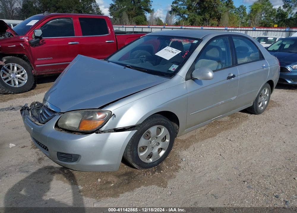 2009 KIA SPECTRA LX VIN: KNAFE221295620178