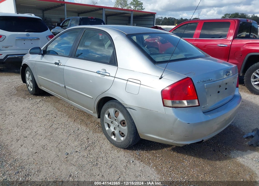 2009 KIA SPECTRA LX VIN: KNAFE221295620178