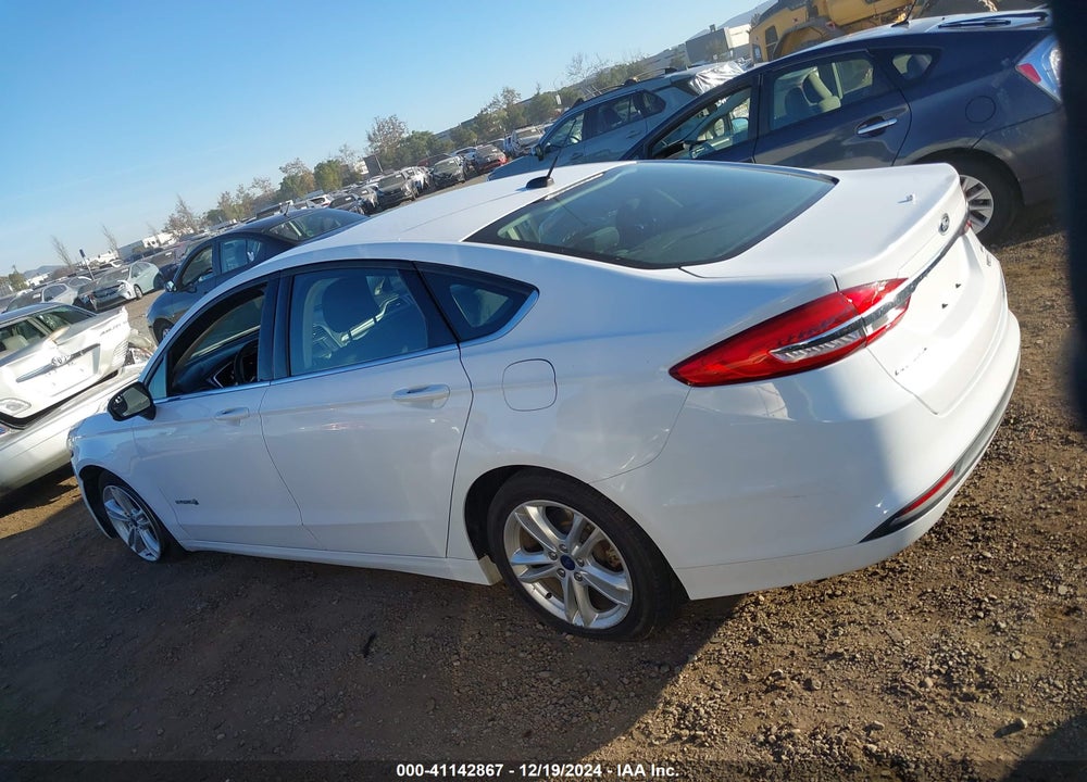 2018 FORD FUSION HYBRID SE VIN: 3FA6P0LU9JR242085