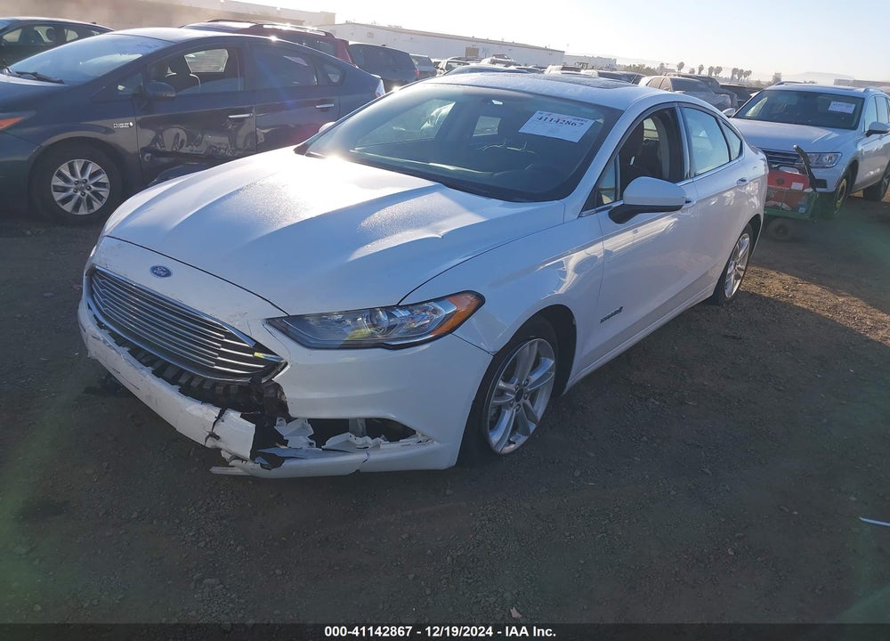 2018 FORD FUSION HYBRID SE VIN: 3FA6P0LU9JR242085