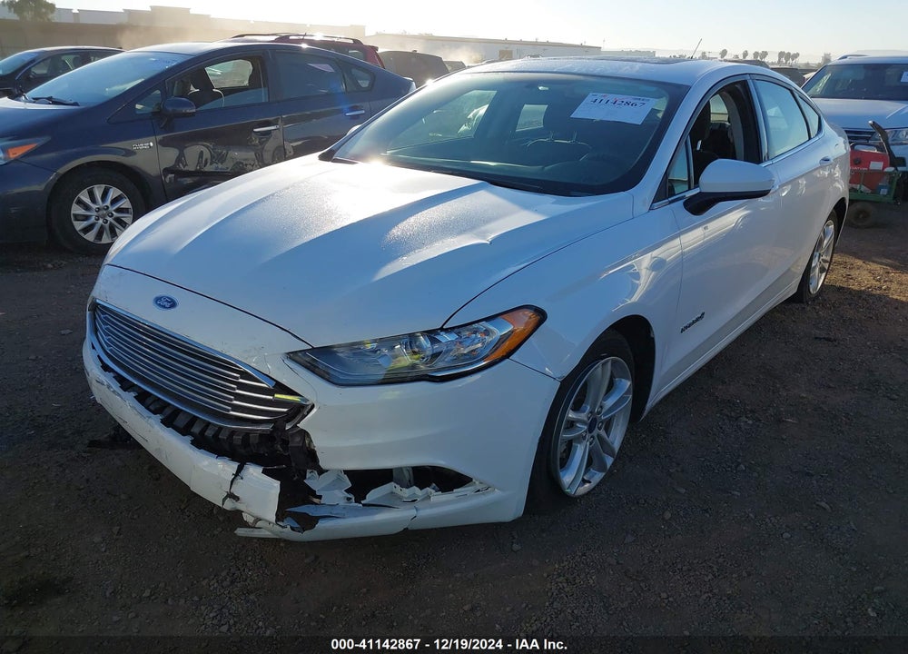 2018 FORD FUSION HYBRID SE VIN: 3FA6P0LU9JR242085