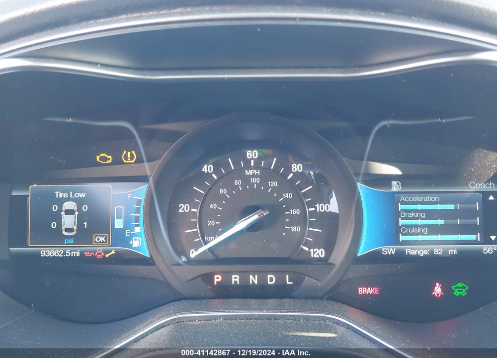 2018 FORD FUSION HYBRID SE VIN: 3FA6P0LU9JR242085