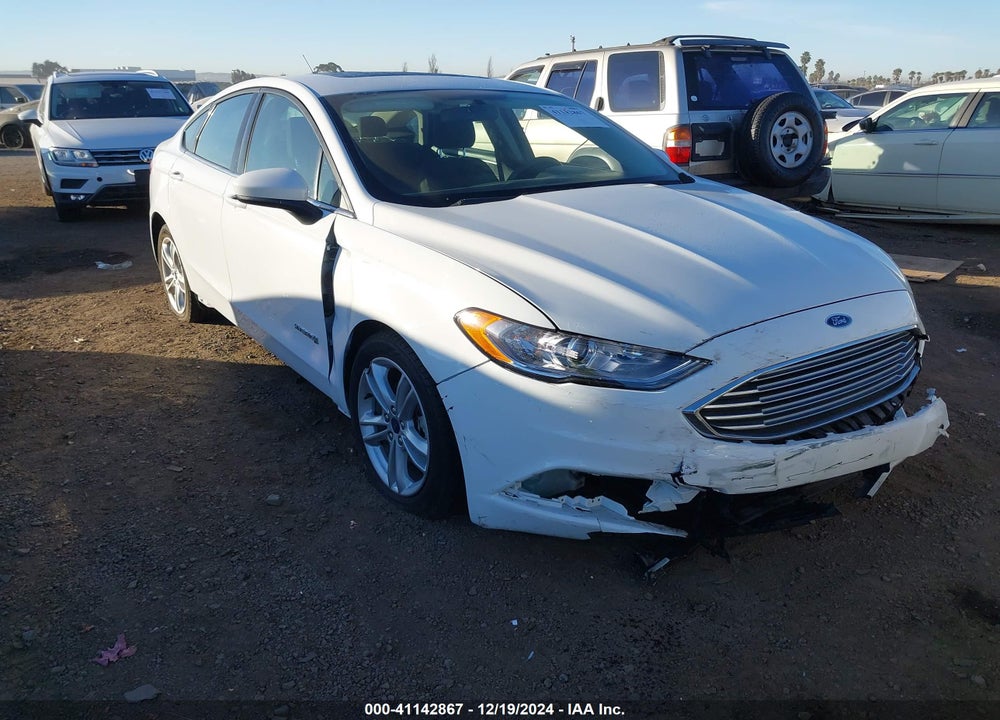 2018 FORD FUSION HYBRID SE VIN: 3FA6P0LU9JR242085