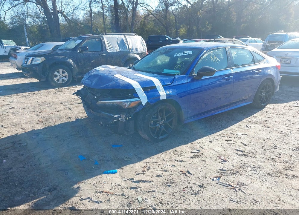 2022 HONDA CIVIC SPORT VIN: 2HGFE2F54NH521043