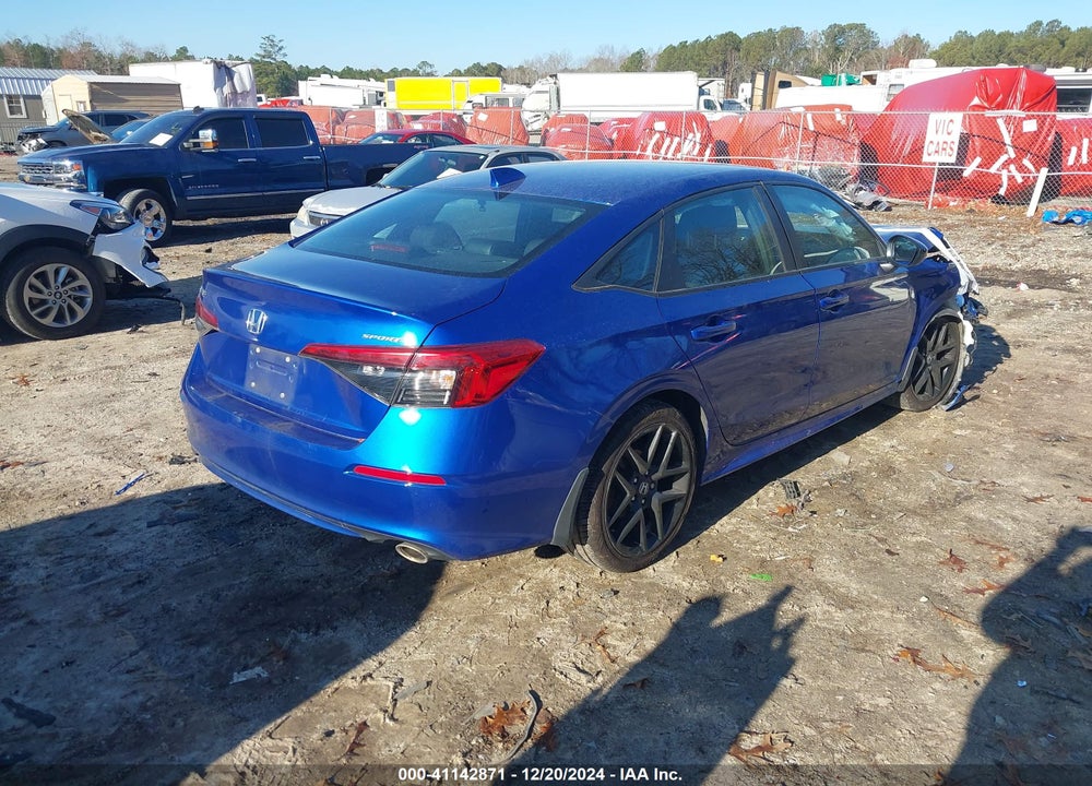 2022 HONDA CIVIC SPORT VIN: 2HGFE2F54NH521043