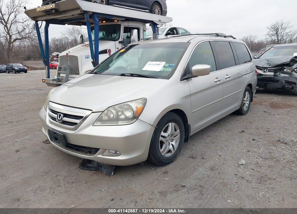 2005 HONDA ODYSSEY EX-L VIN: 5FNRL38755B035286